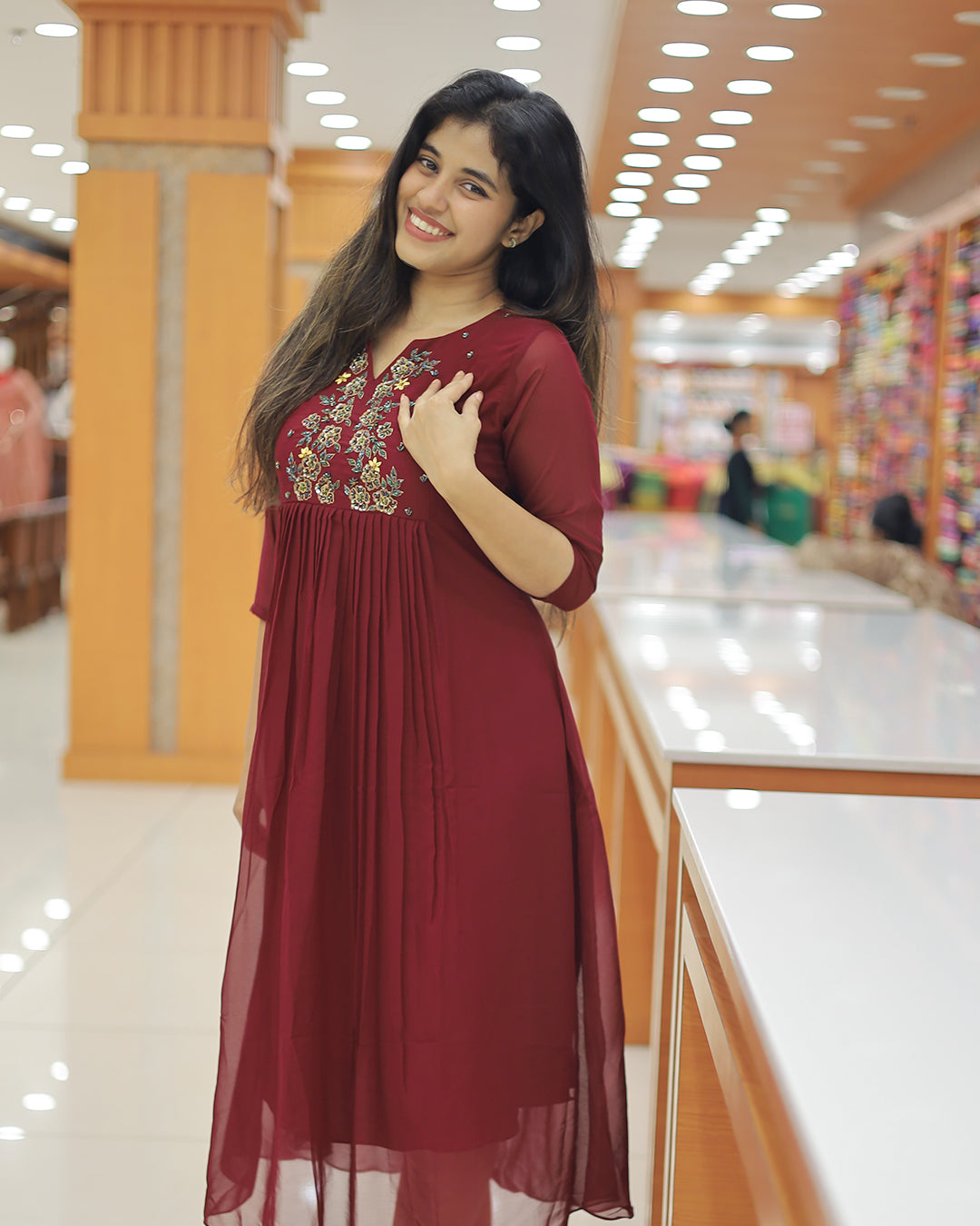 Women's handworked Kurti -G297