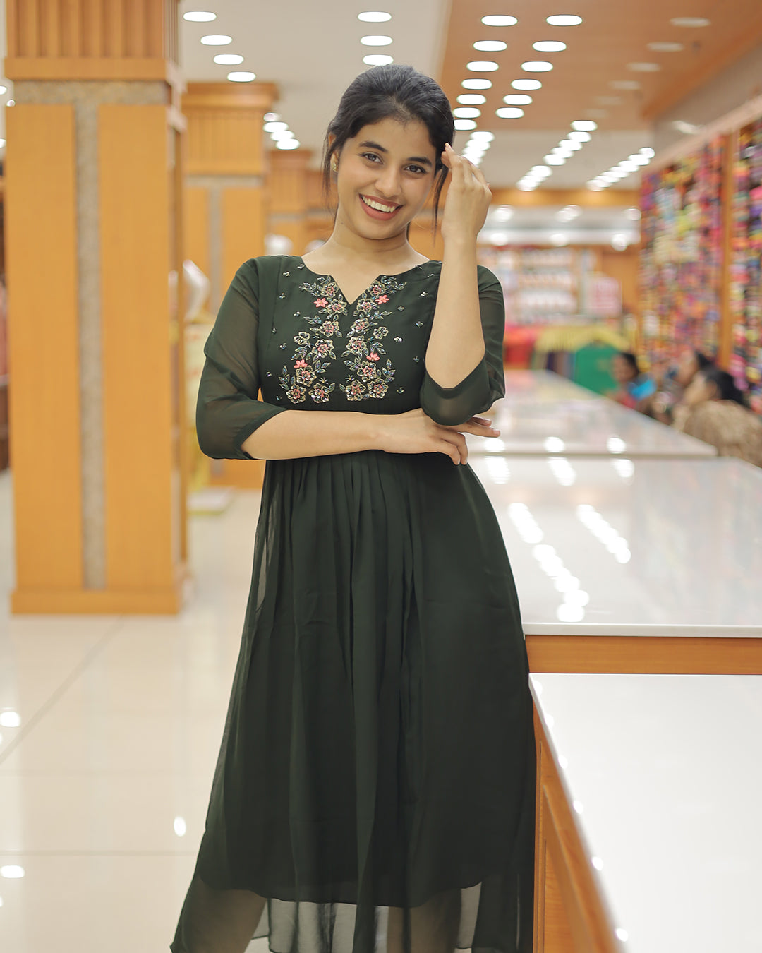 Women's handworked Kurti -G297