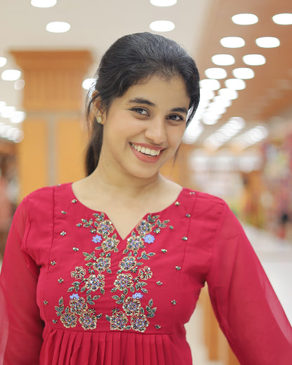 Women's handworked Kurti -G297