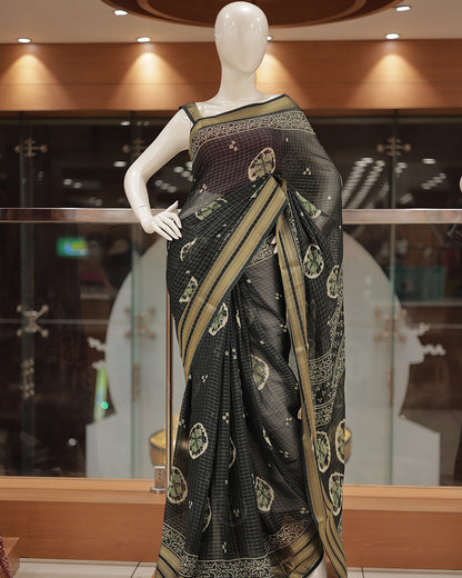 Georgette Banarasi Saree -G312