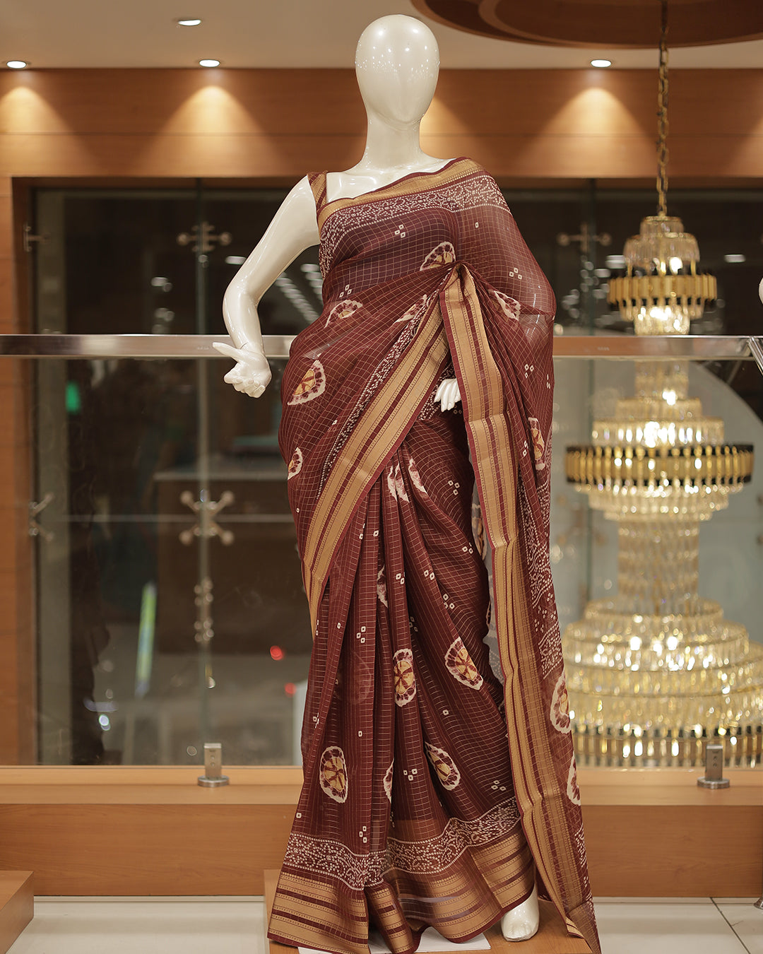 Georgette Banarasi Saree -G312
