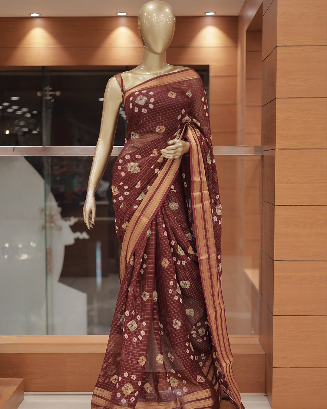 Georgette Banarasi Saree -G312