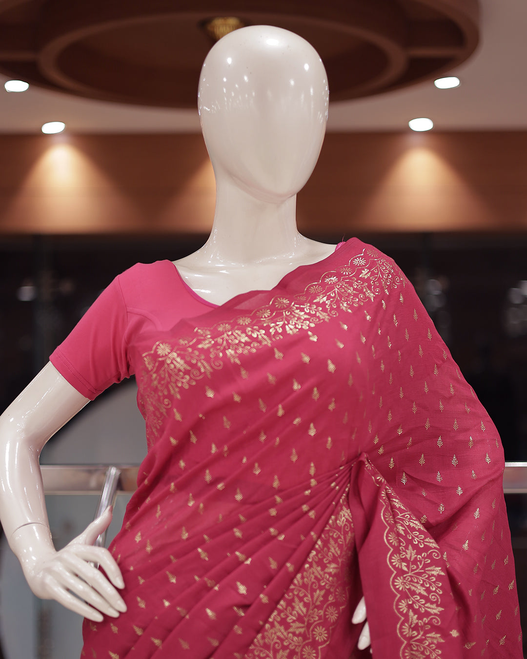 Elegant Vichithra Silk Saree- G320