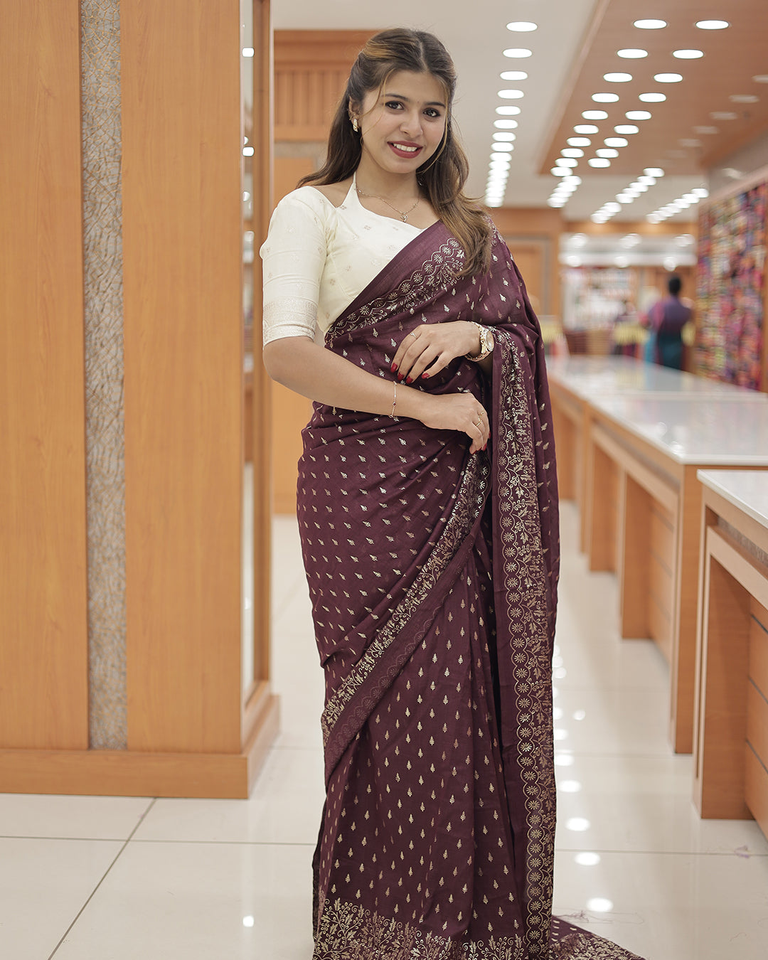 Elegant Vichithra Silk Saree- G320