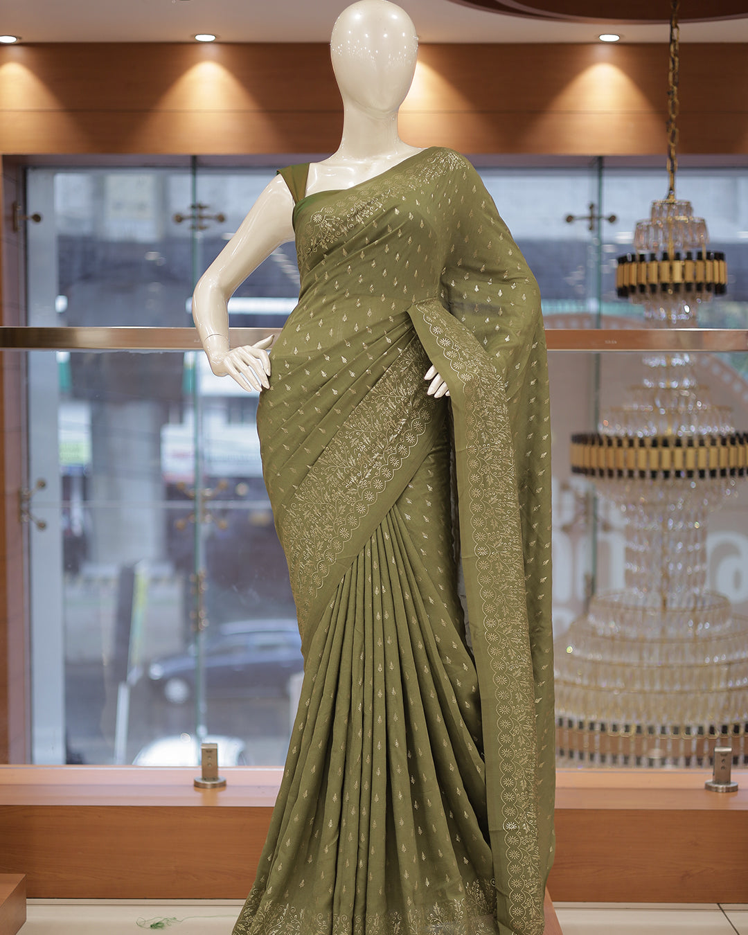 Elegant Vichithra Silk Saree- G320