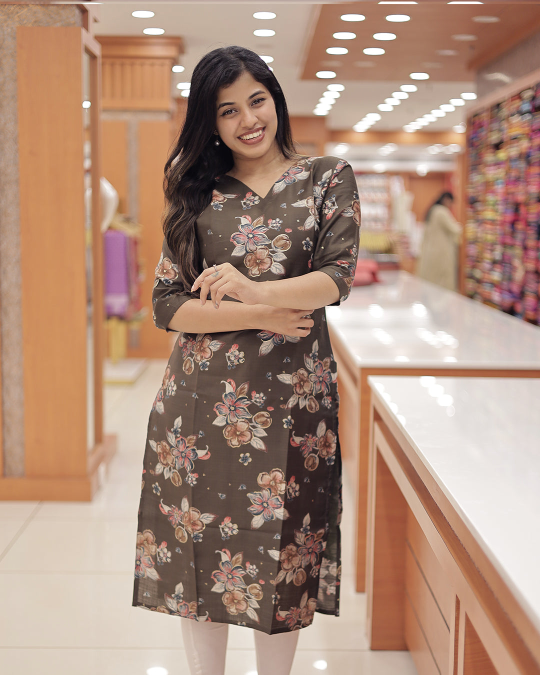 Women's Slitted Kurti -G343