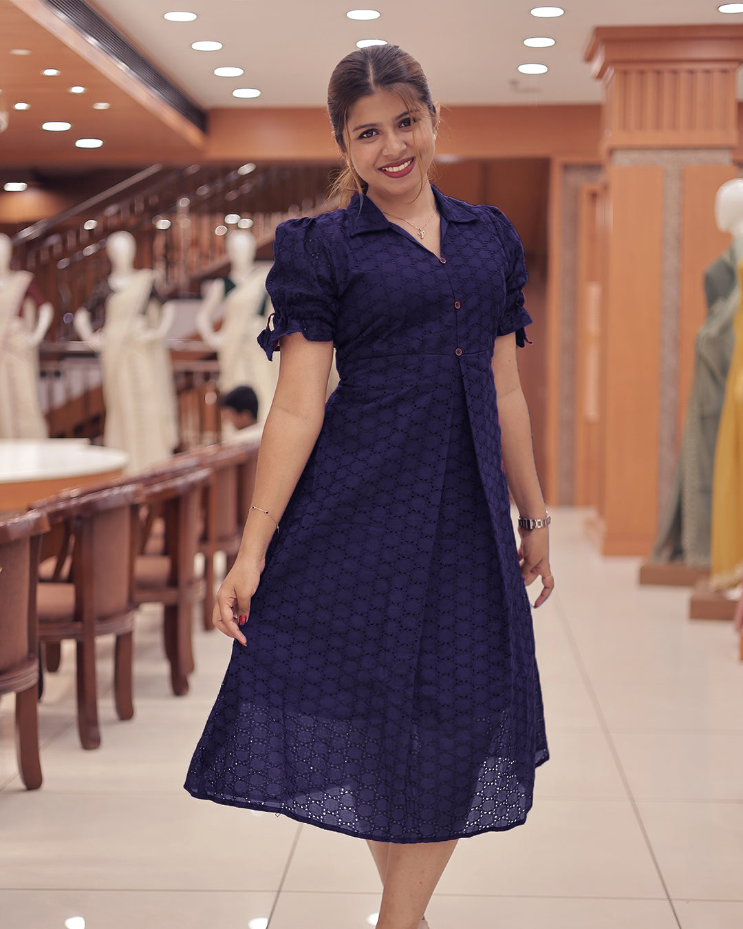 Women’s Hakkoba Frock Kurti -G378(Pre order)