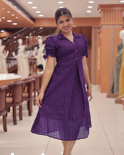 Women’s Hakkoba Frock Kurti -G378(Pre order)