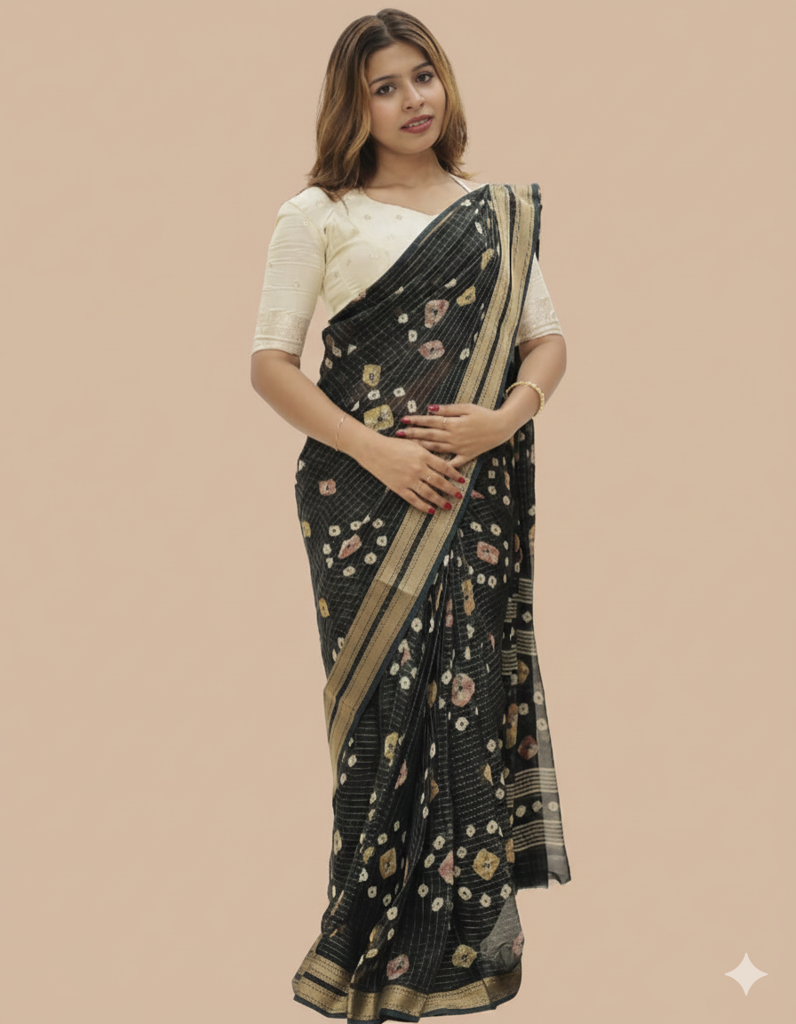 Georgette Banarasi Saree -G312