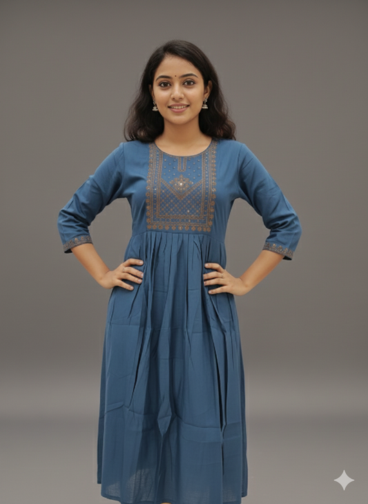 Women's SPcial Function Wear  kurti- D07