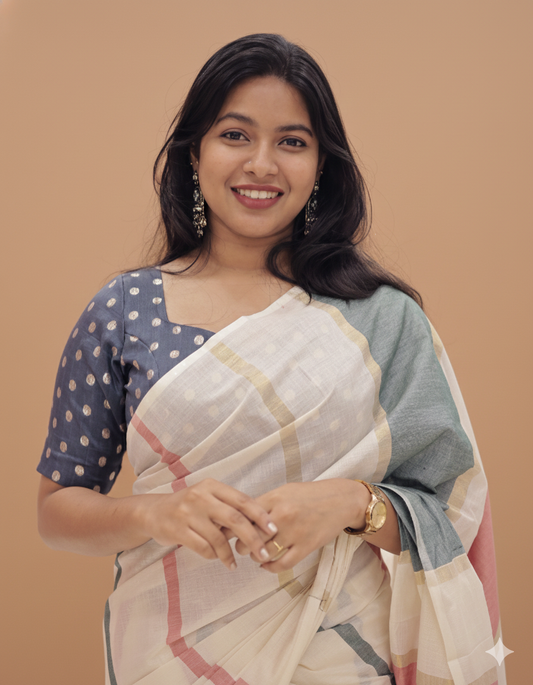 Womens Kerala Set Saree -G360