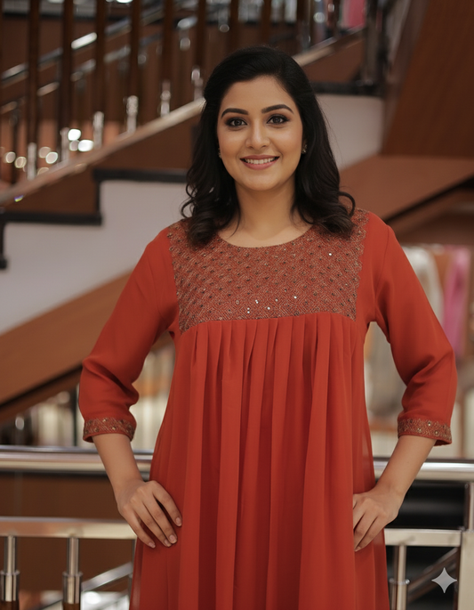 Diwali Special Offer Women's  kurti- D04