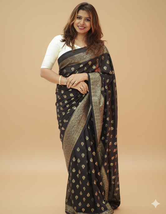 Women’s Vichithra Silk Saree-1451