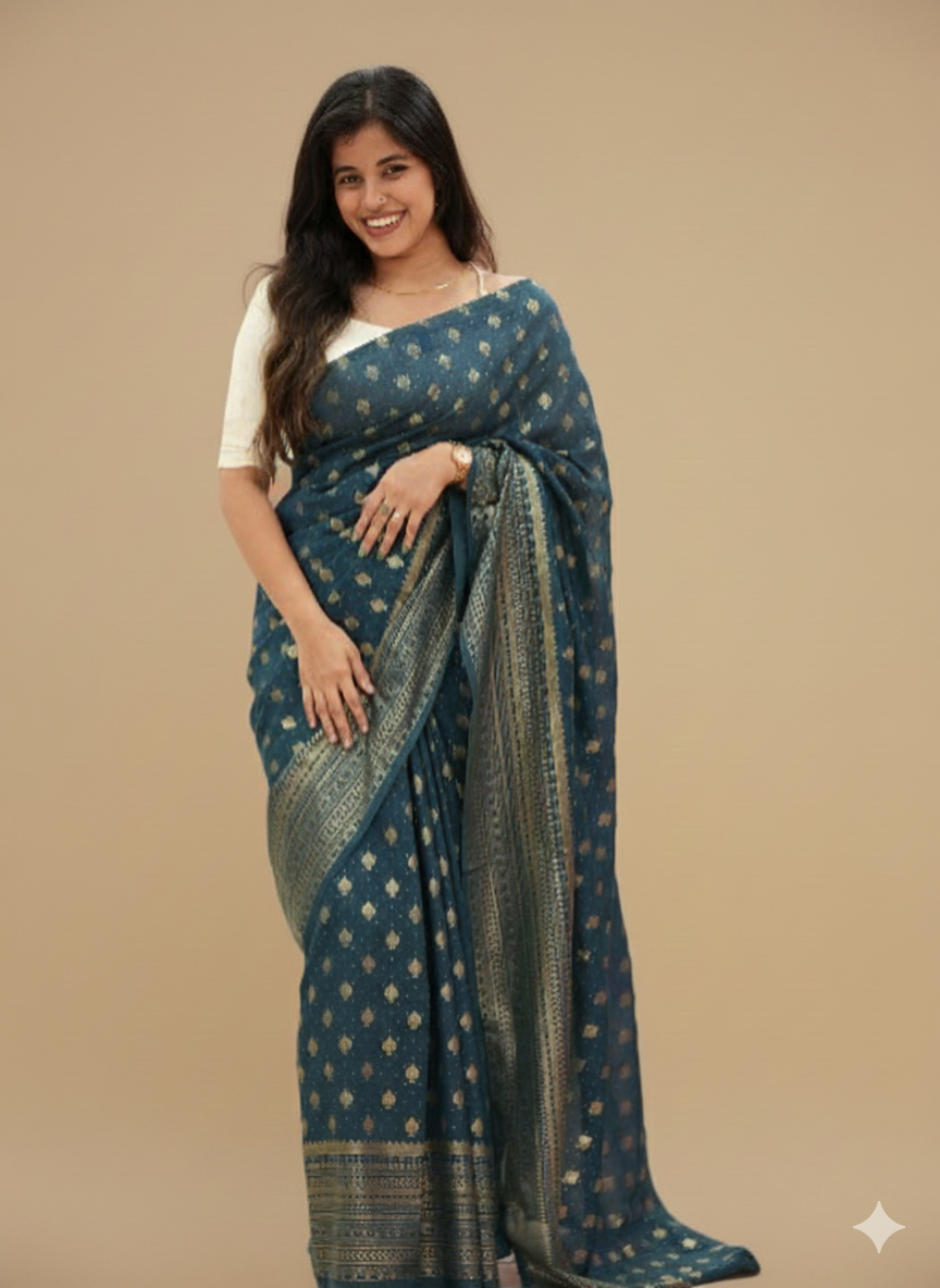 Vichithra Silk Saree- R228