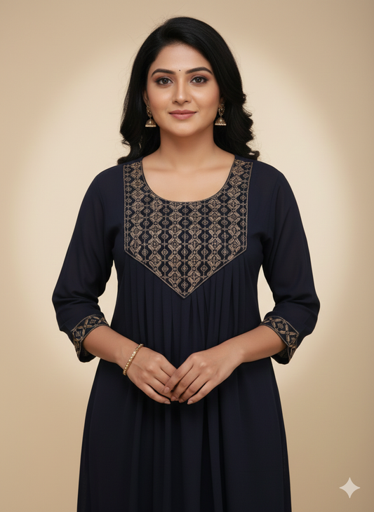 Women's Fuction Wear  kurti- D01