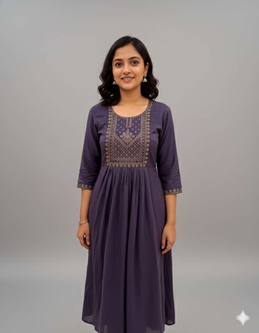 Women's Function Wear Kurti - D09