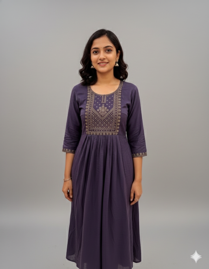 Women's Function Wear Kurti - D09