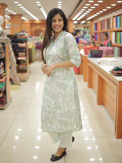Women's Kurthi with Pant set- 1296