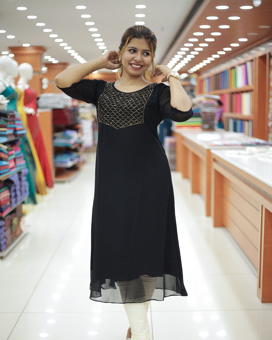 Women's Aline Kurti-1455