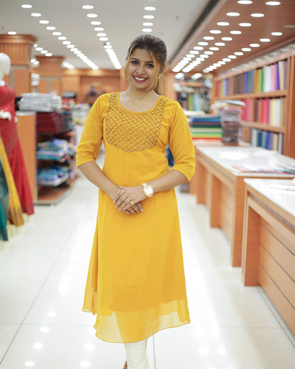 Women's Aline Kurti-1455