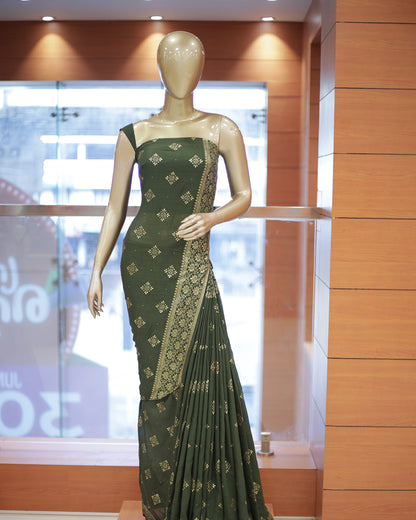 Vichitra Silk Sarees  -1463