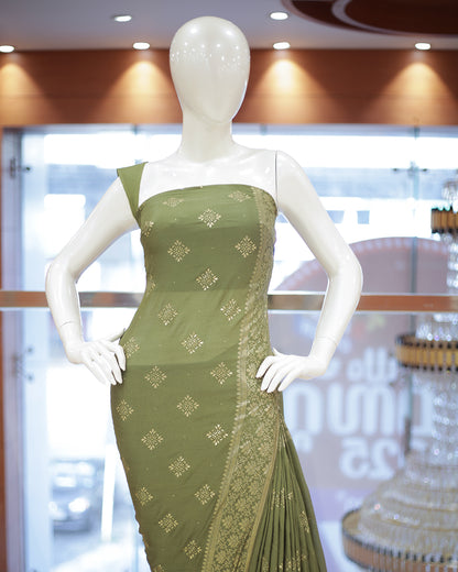 Vichitra Silk Sarees  -1463