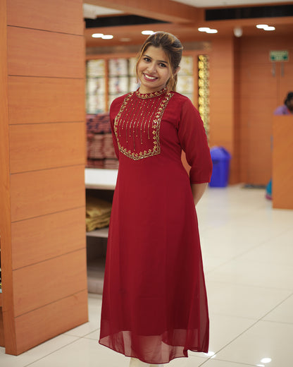 Women's Aline Kurti -1453