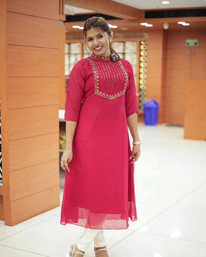 Women's Aline Kurti -1453