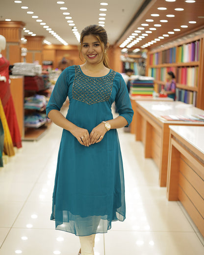 Women's Aline Kurti-1455