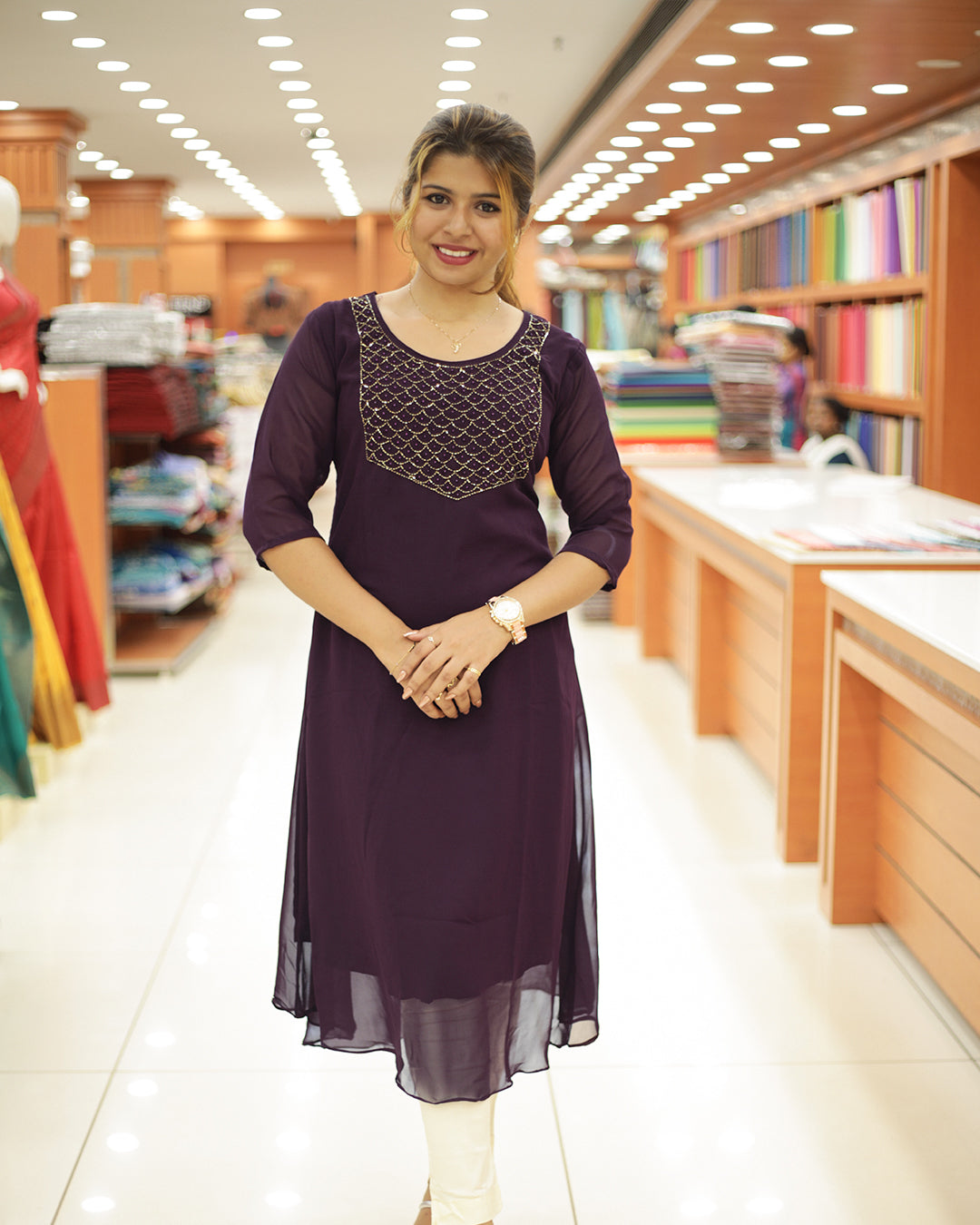 Women's Aline Kurti-1455