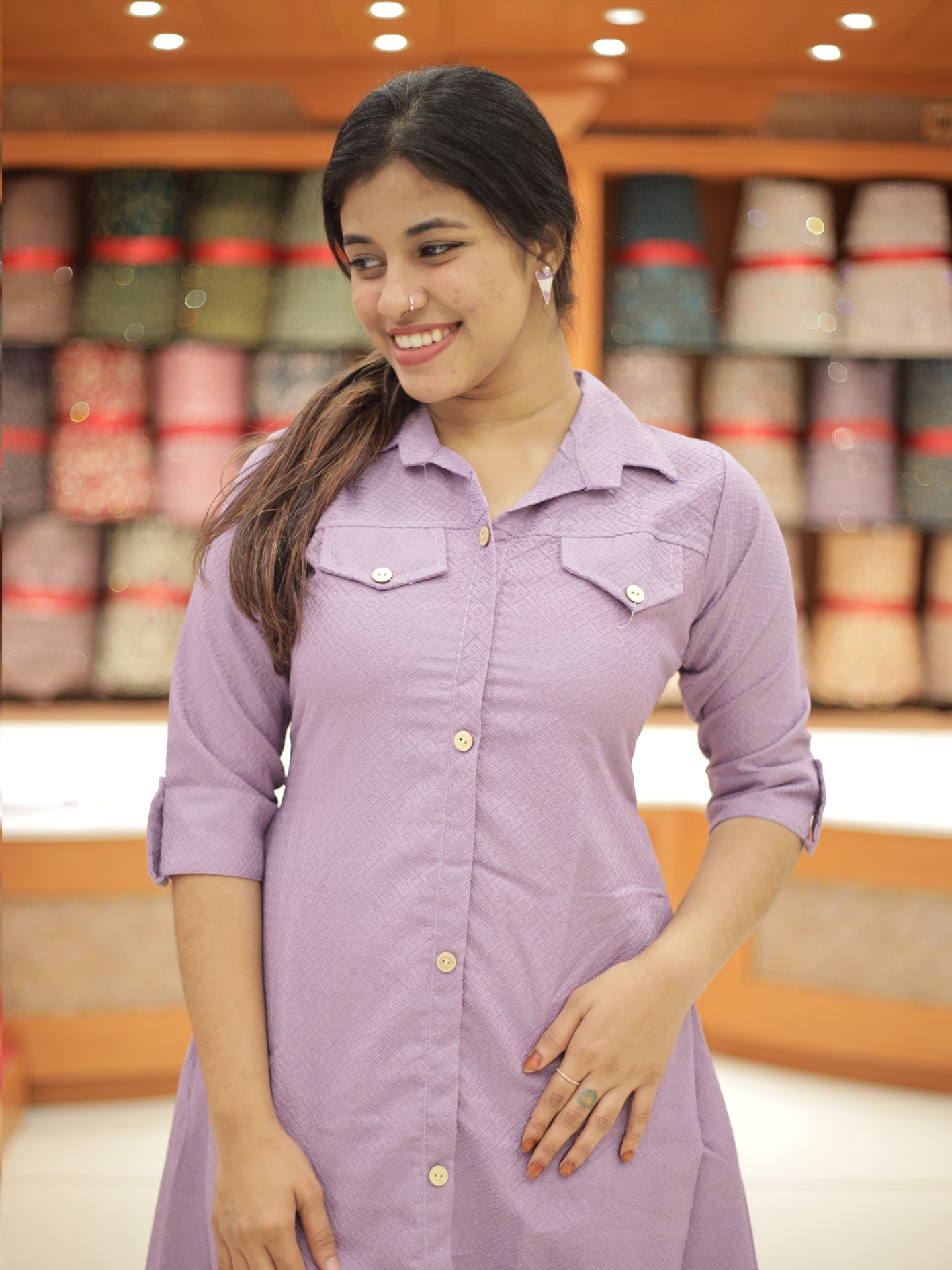 Women's Imported Aline Kurti - 1291