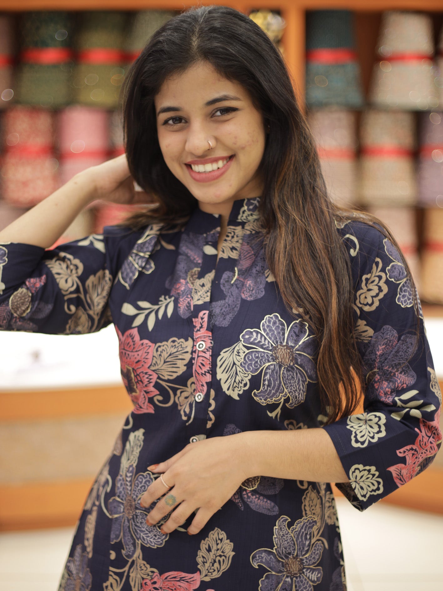 Women's Printed Co-ord Set - 1293