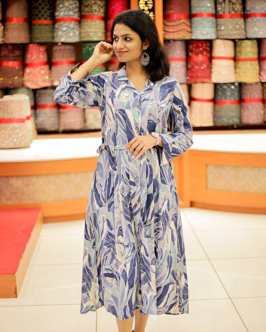 Women's Aline Kurthi- 1233