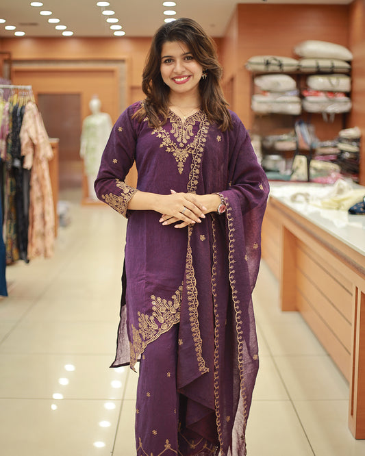 Women's Party wear 3pcs Salwar(Eid Collection)