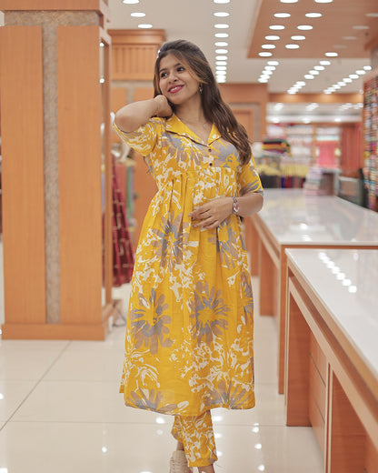 Women's Printed co-ord set -R212