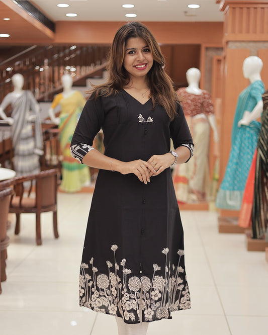 Women's A-line kurti -R216