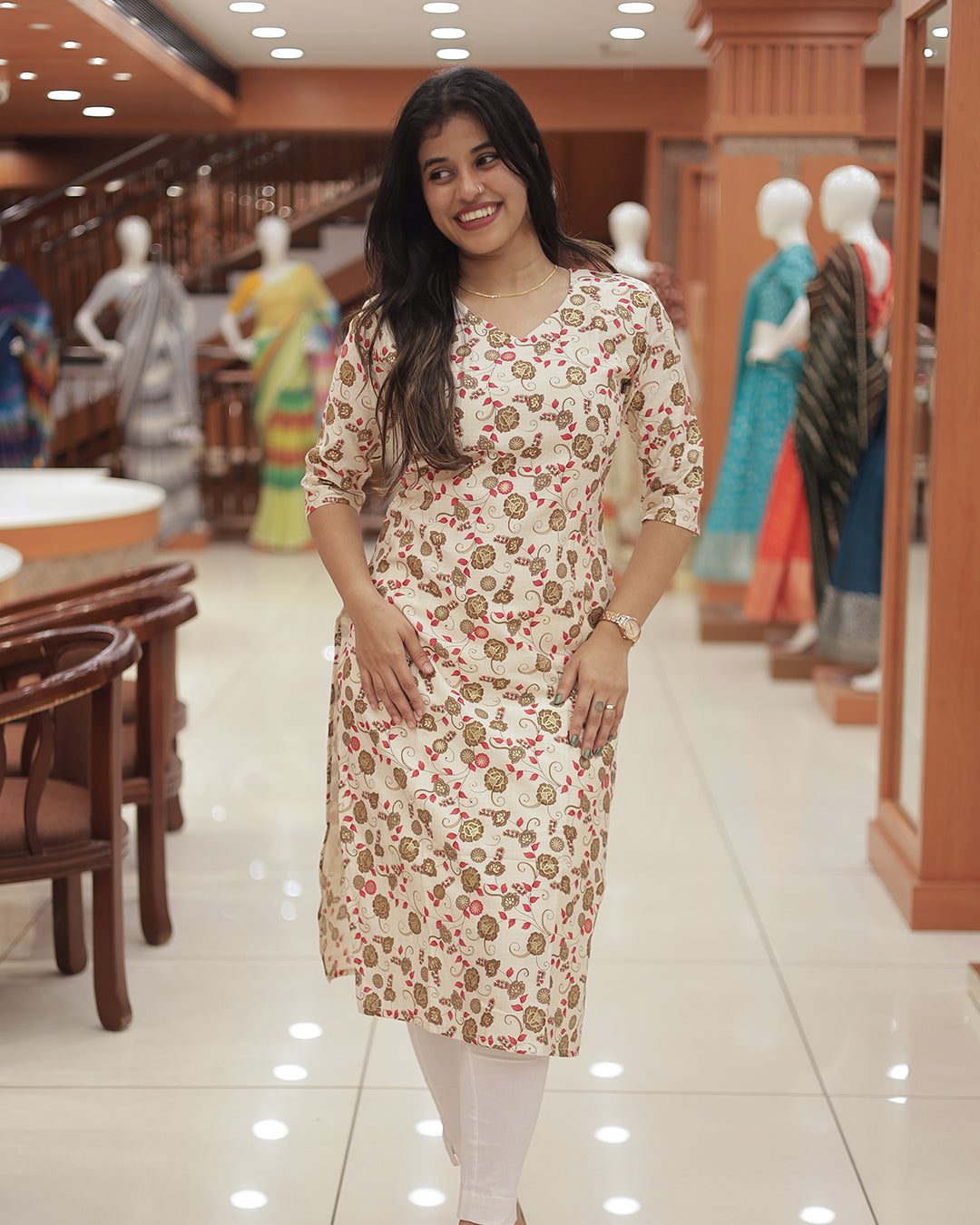 Slitted Kurti for Women-R224