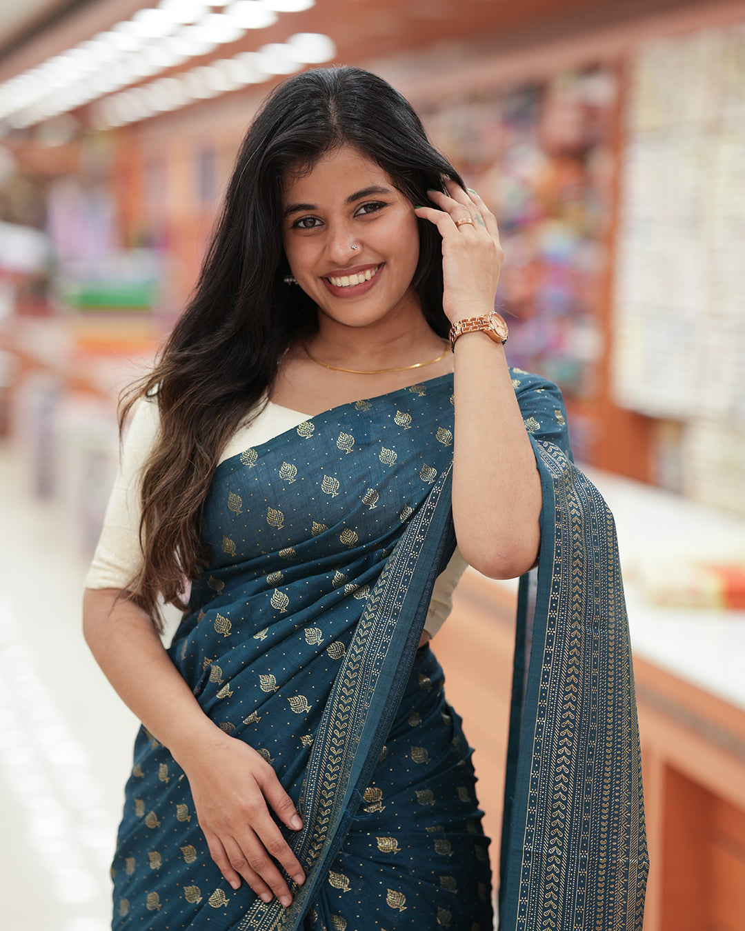 Vichithra Silk Saree- R228