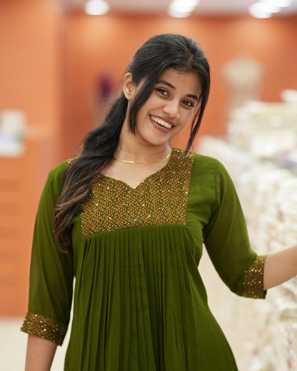 Women's Georgette Aline Kurti - R235