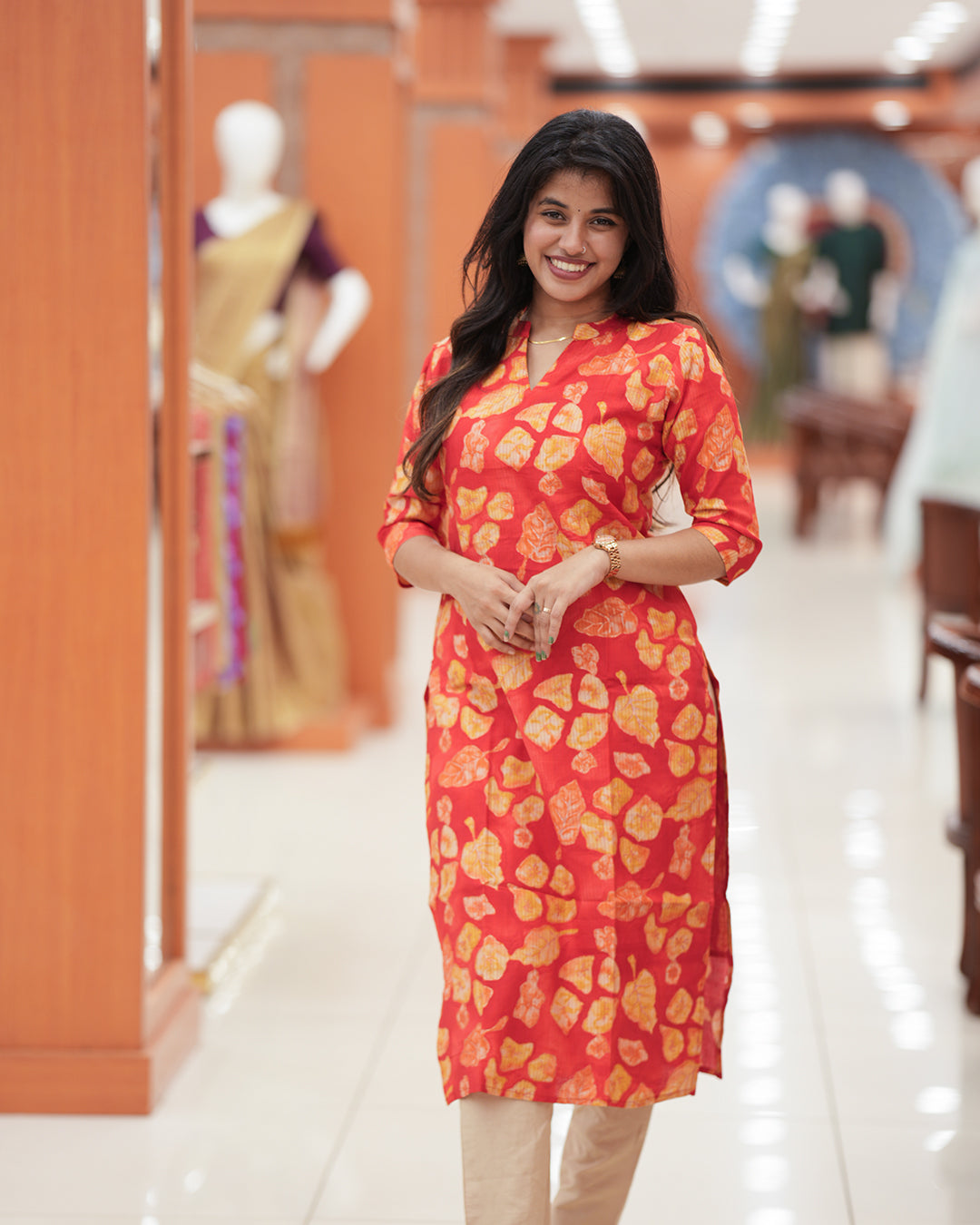 Women's Slitted Kurti -R237