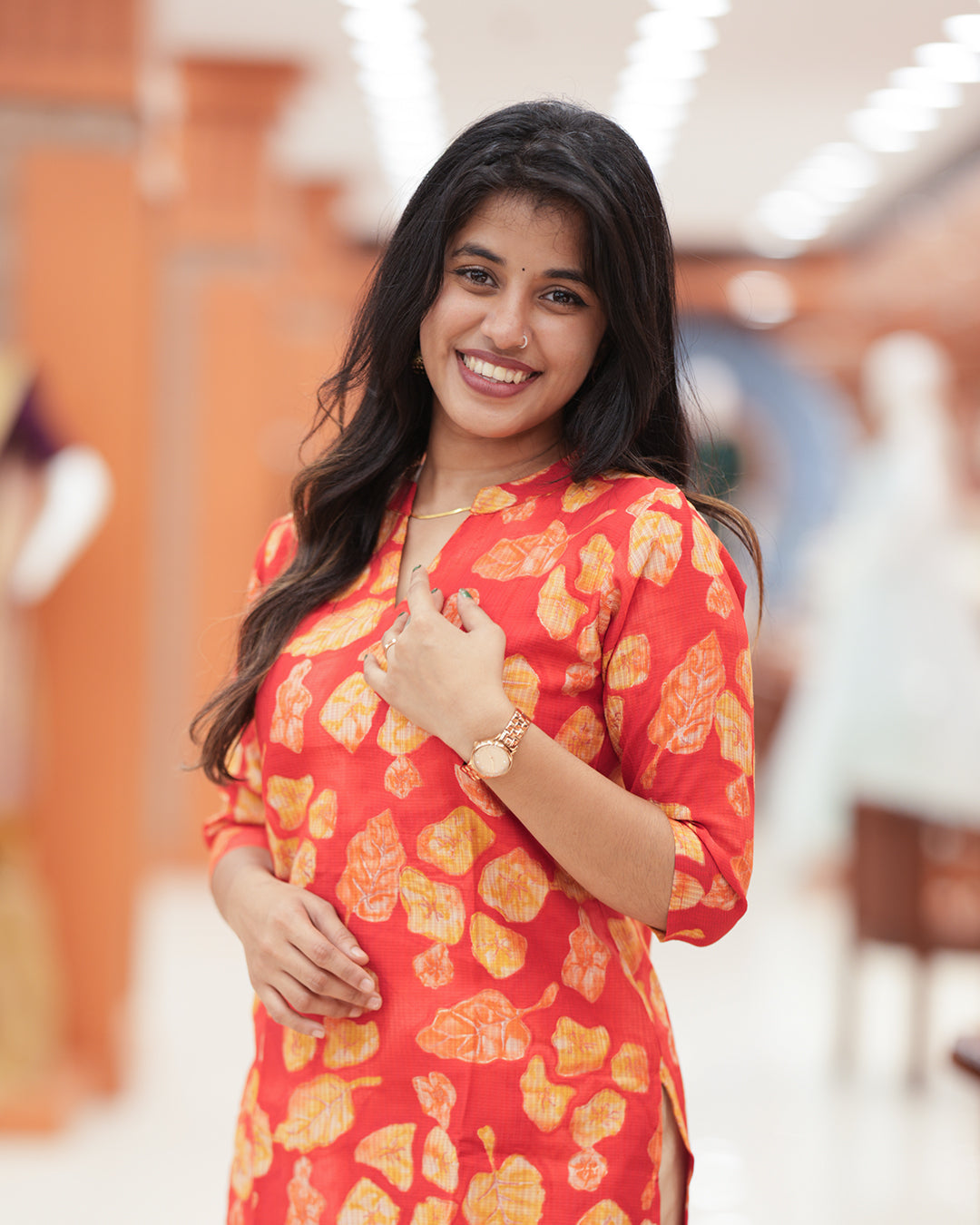 Women's Slitted Kurti -R237