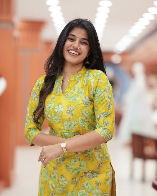 Women's Slitted Kurti -R237