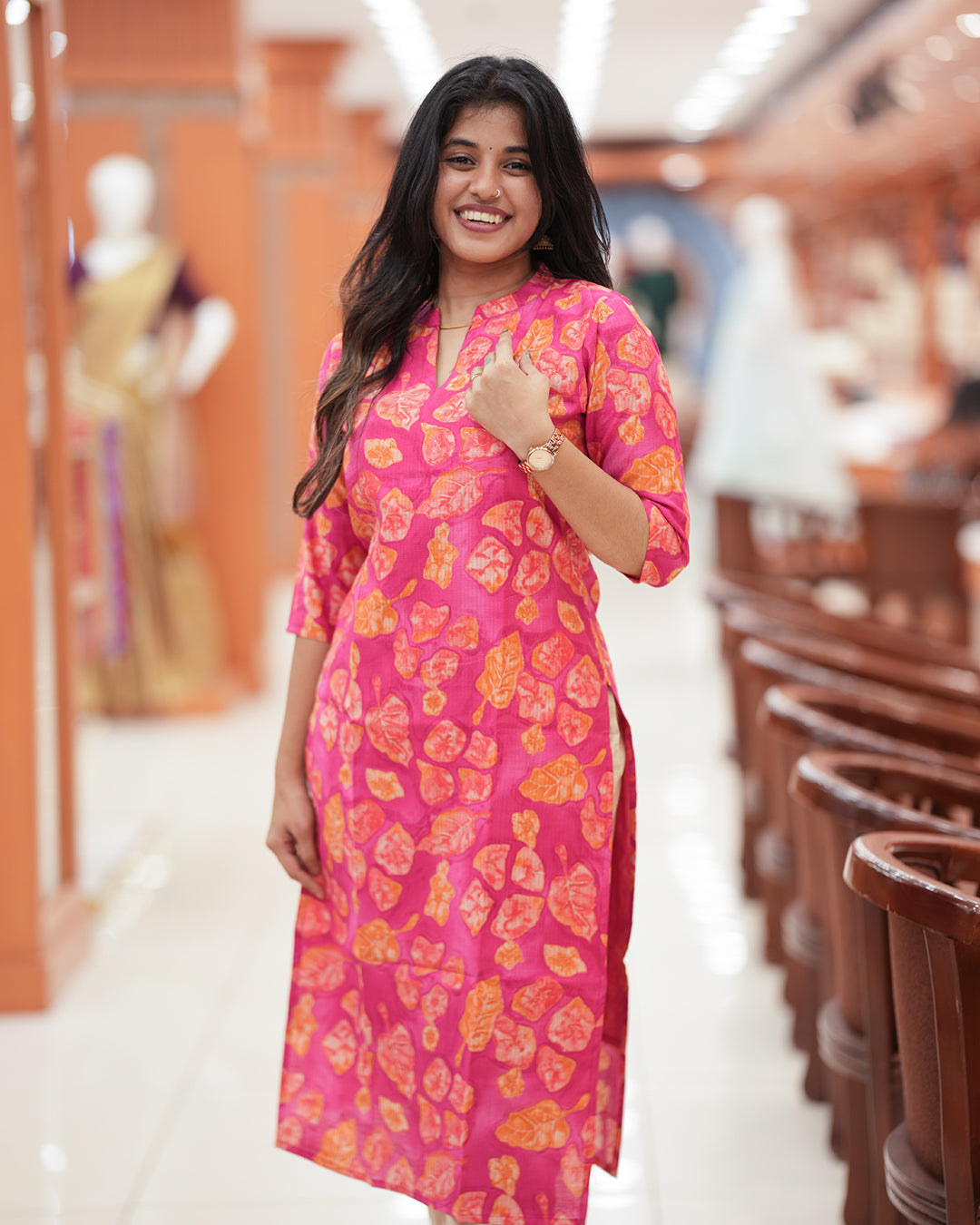 Women's Slitted Kurti -R237