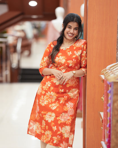 Women's Slitted Kurti -R240