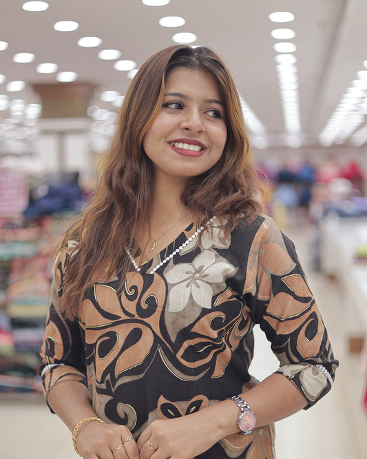 Women's Slitted Kurti -R243