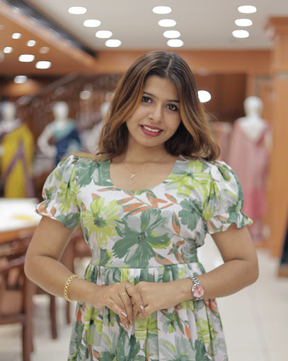 Printed Casual Frock for Women- R246