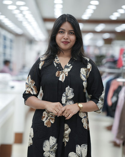 Women's Floral Printed Co-ord Set - Code: T252