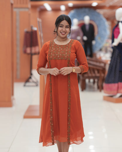 Women's Jacket Kurti  -R255