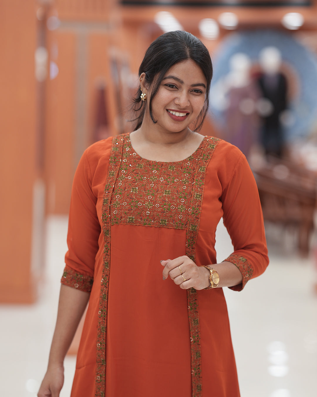 Women's Jacket Kurti  -R255