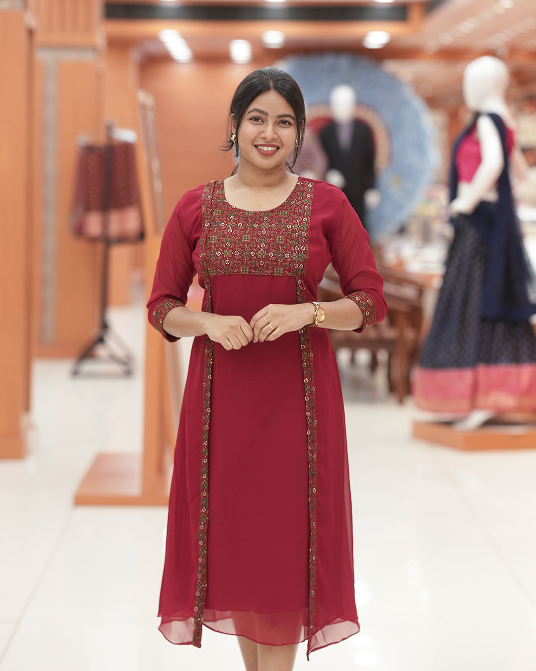 Women's Jacket Kurti  -R255